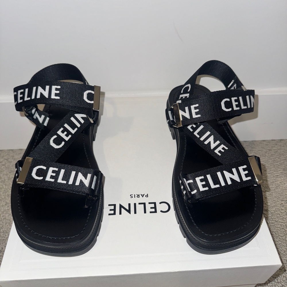 Celine  Black Sandals